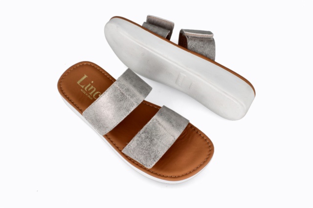 SANDALIAS PLATA TOKIO