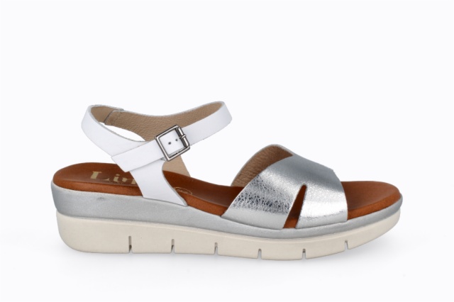 SANDALIAS PLATA VENECIA