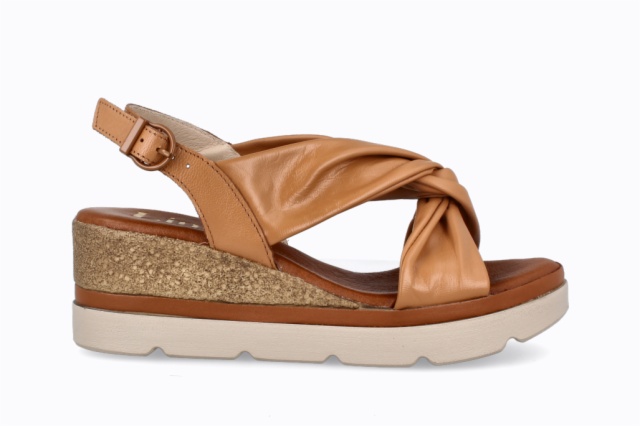 SANDALIAS CAMEL LORENA