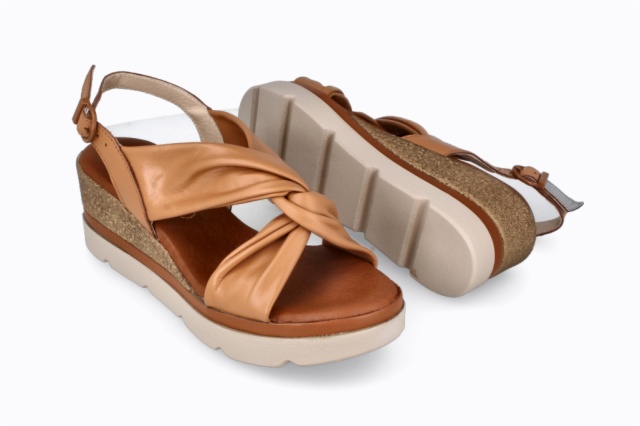 SANDALIAS CAMEL LORENA