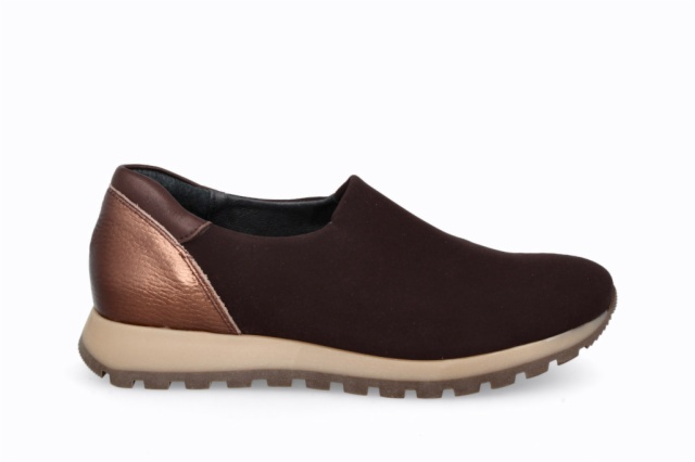 SNEAKER VENTURA CREMA MARRON