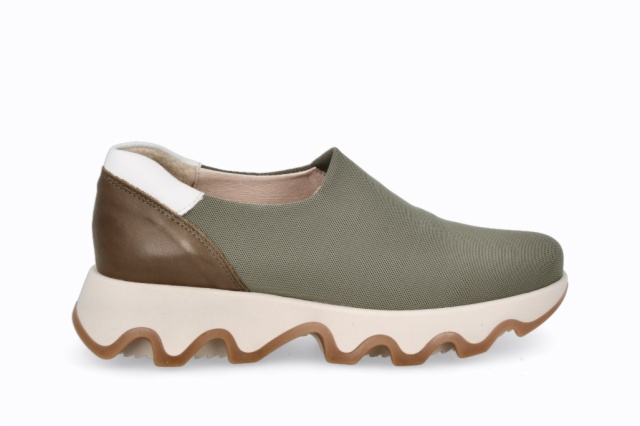 SNEAKER OLA VERDE OCRE