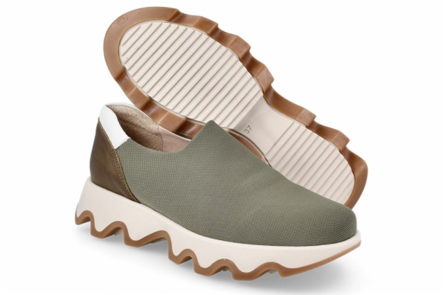 SNEAKER OLA VERDE OCRE