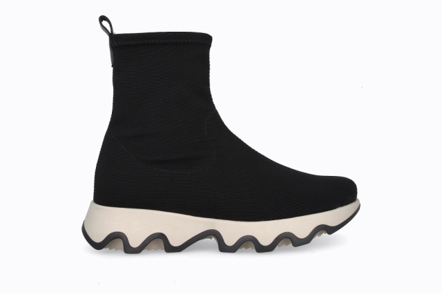 SNEAKER ALTO OLA NEGRO