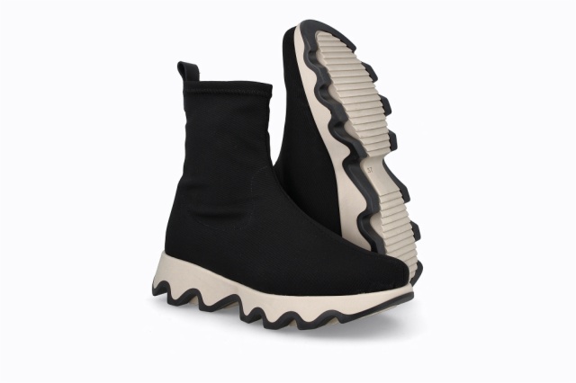 SNEAKER ALTO OLA NEGRO