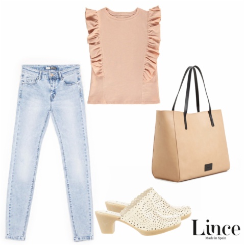 Calzado Lince Shoes en nude y caramelo en tu outfit