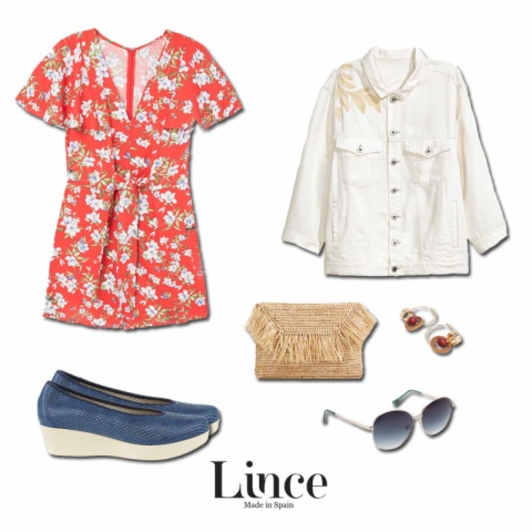 ¡Outfit floral con Lince Shoes!